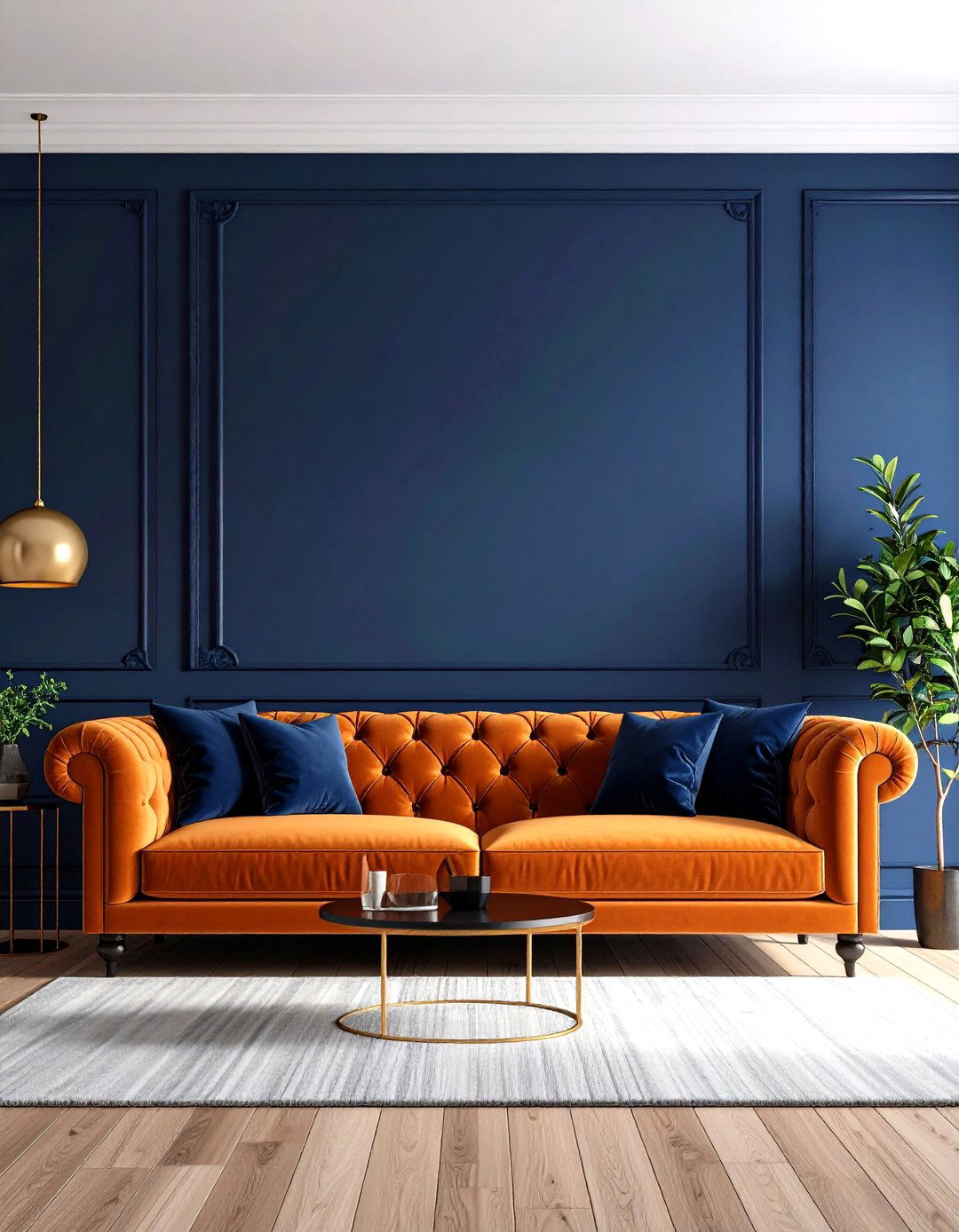 High Contrast Design Schemes - 30 interior design trends 2025