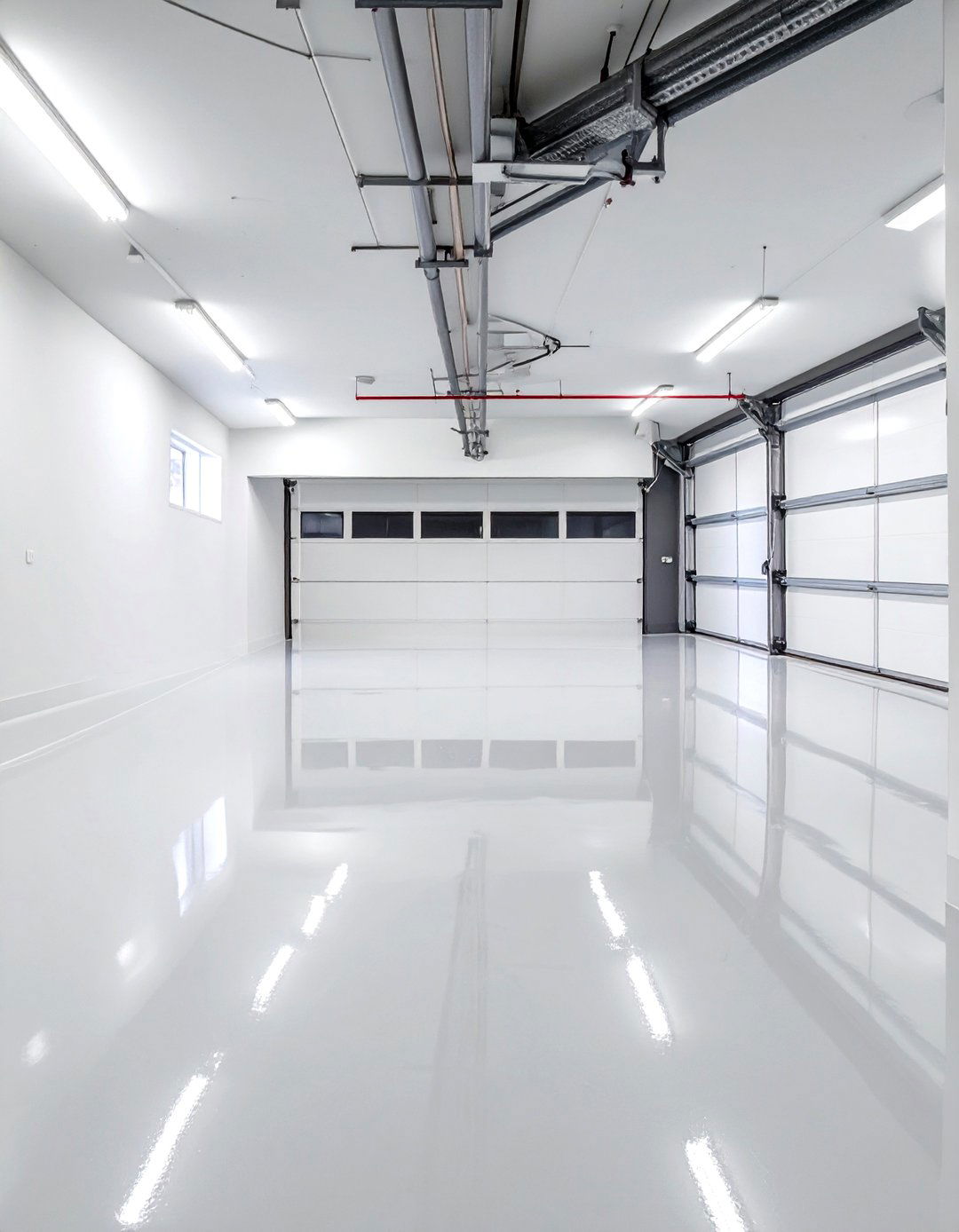 High Gloss Epoxy Wall Coating - 30 interior garage wall ideas