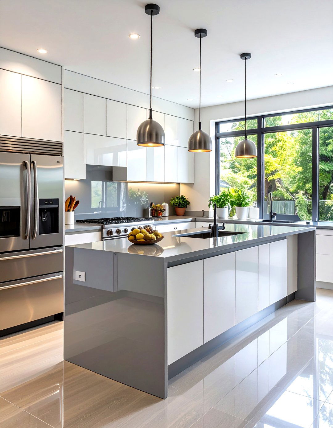 High Gloss Finish Kitchen Backsplash - 30 kitchen backsplash ideas 2023