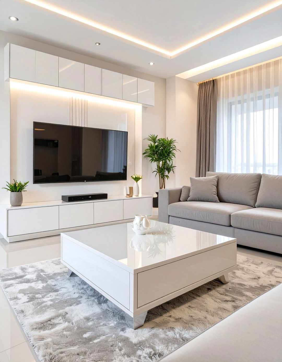 High Gloss Finish Small Living Room - 30 modern small modern living room design ideas