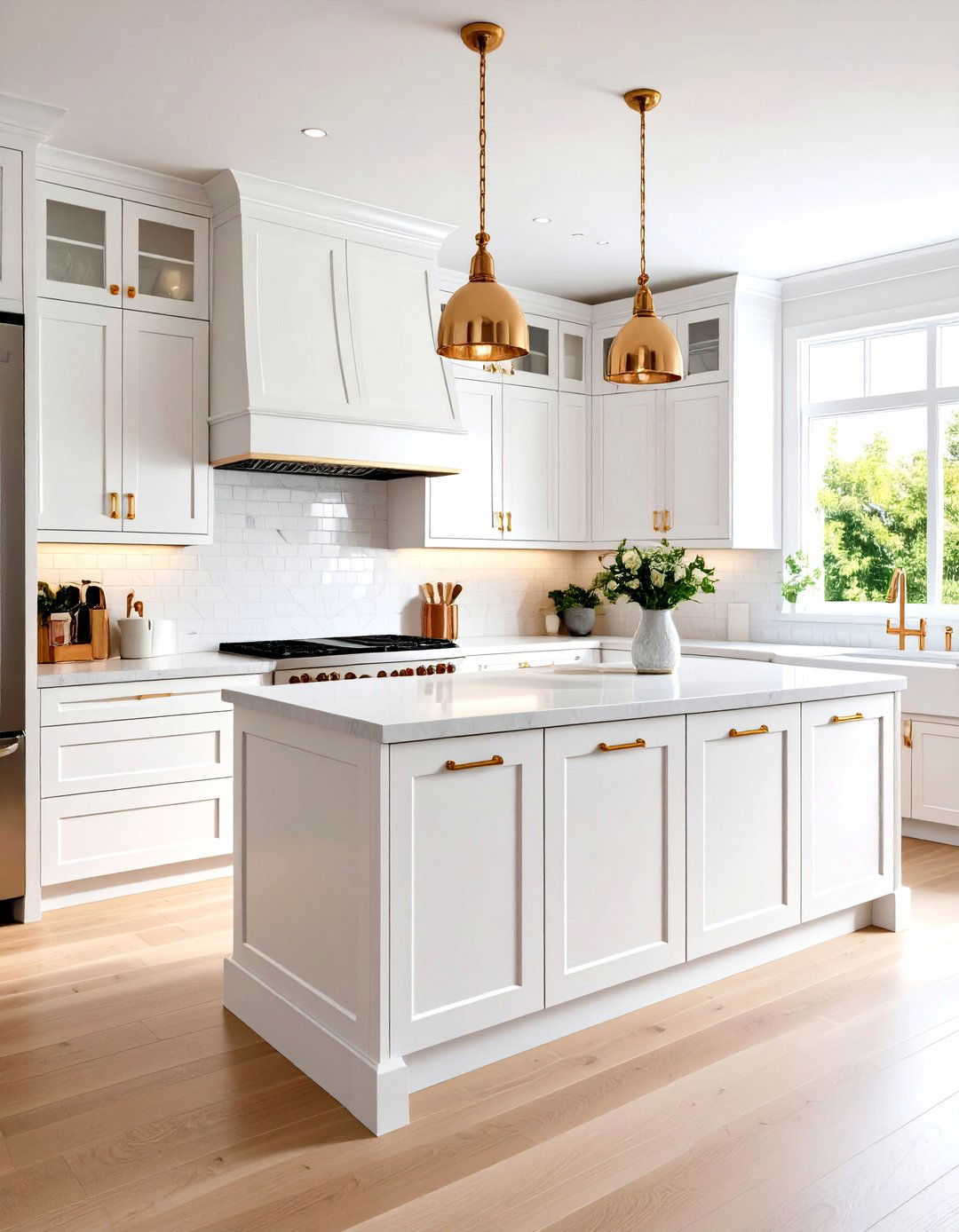 High Gloss Kitchen Cabinet Finish - 30 kitchen cabinet paint ideas