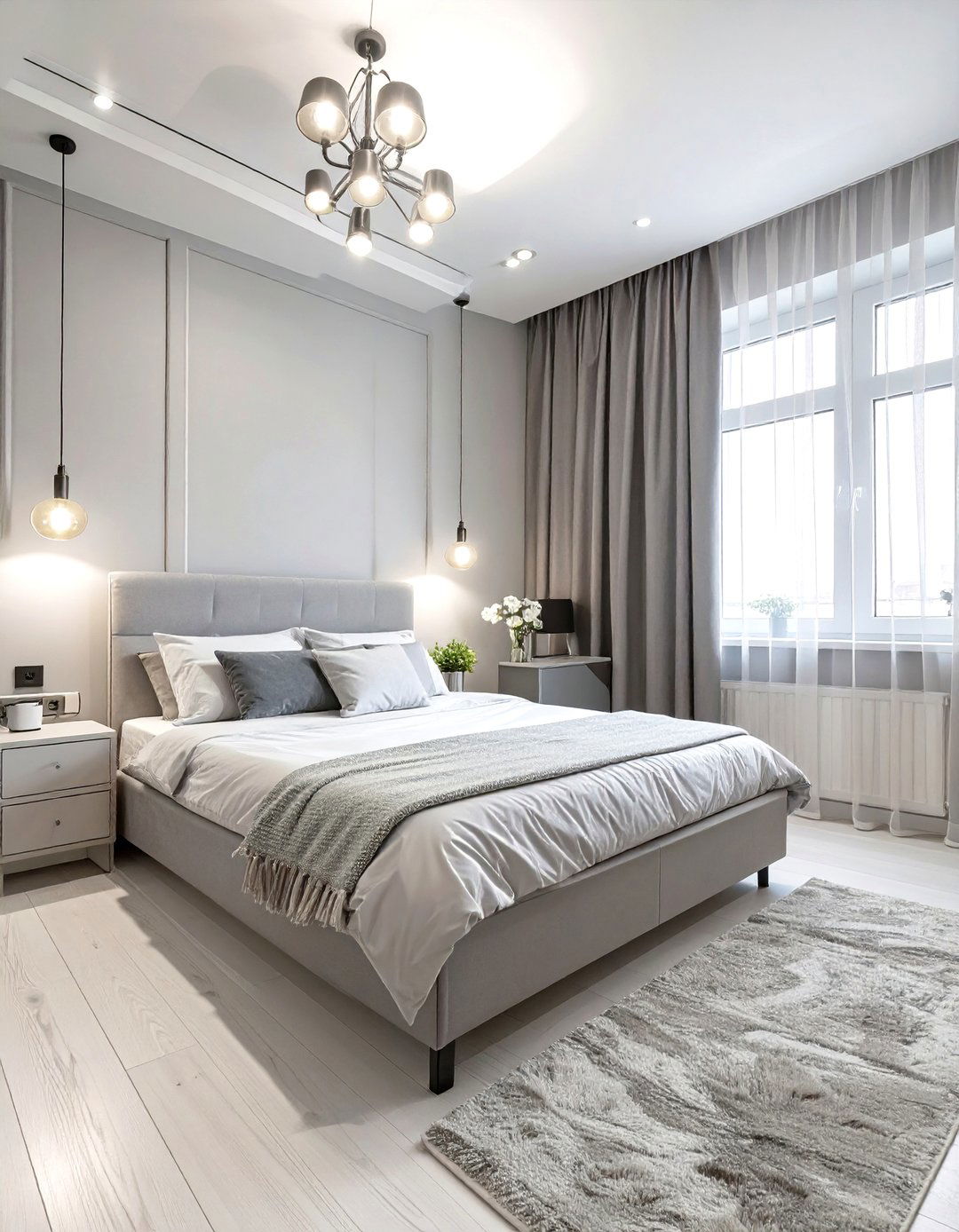 High Gloss Paint for Tiny Bedroom Walls - 30 tiny bedroom ideas