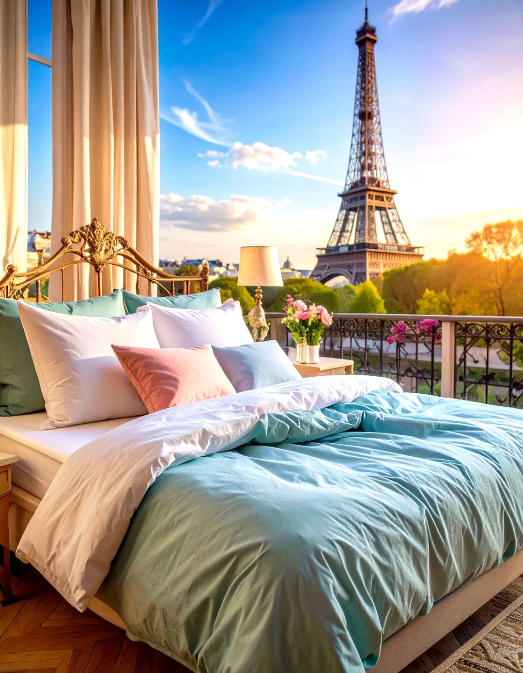 High Quality Natural Linens - 30 parisian interior design ideas