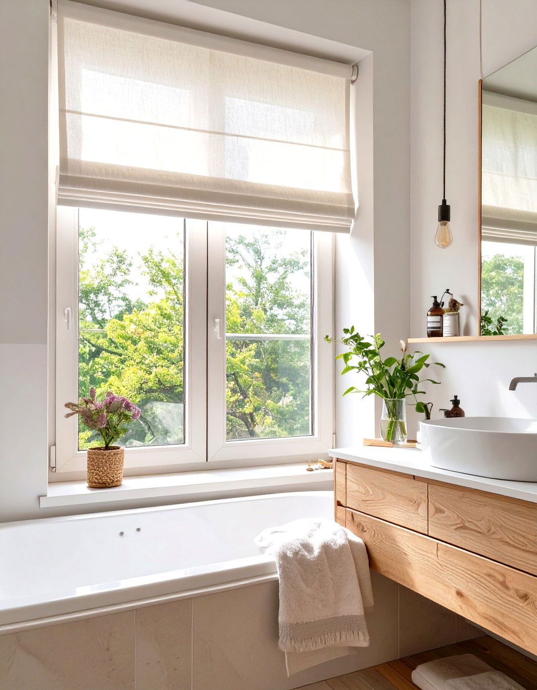 High Quality Simple Hardware - 30 scandinavian bathroom design ideas