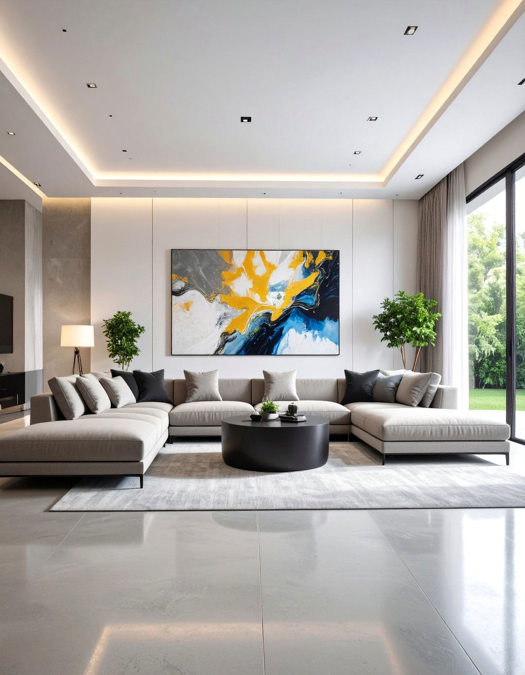 High Tech Minimalist Living - 30 2025 home decor trends