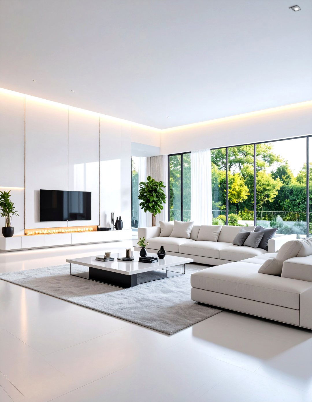 High Tech Modern Living Room - 30 decoration ideas for living room