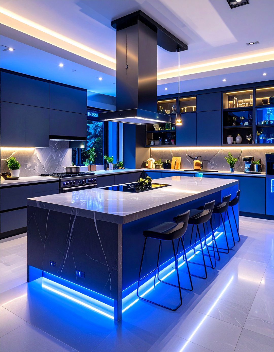 High Tech Smart Kitchen Island - 30 island kitchen ideas