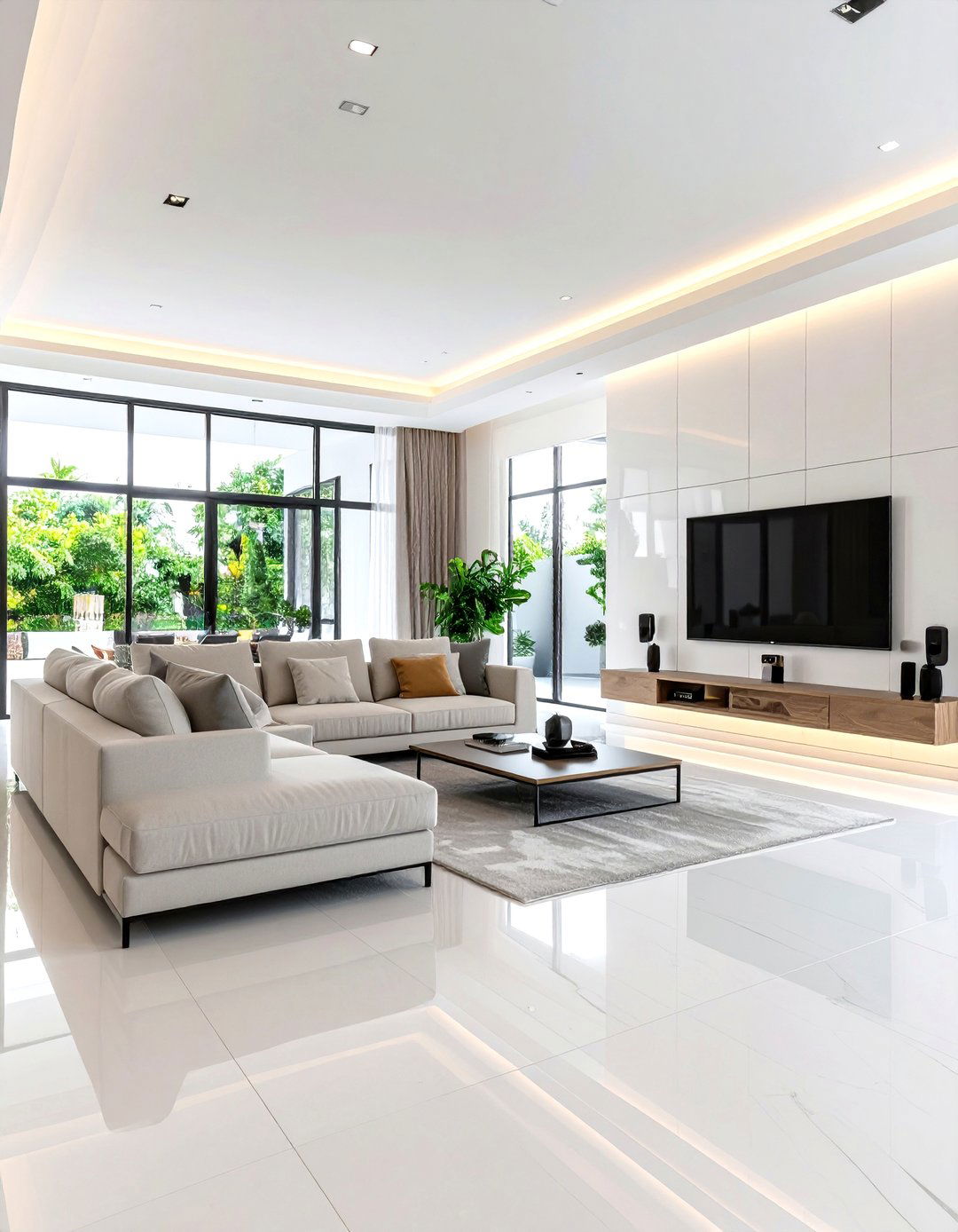 High Tech Smart Living Room - 30 decorate living room ideas