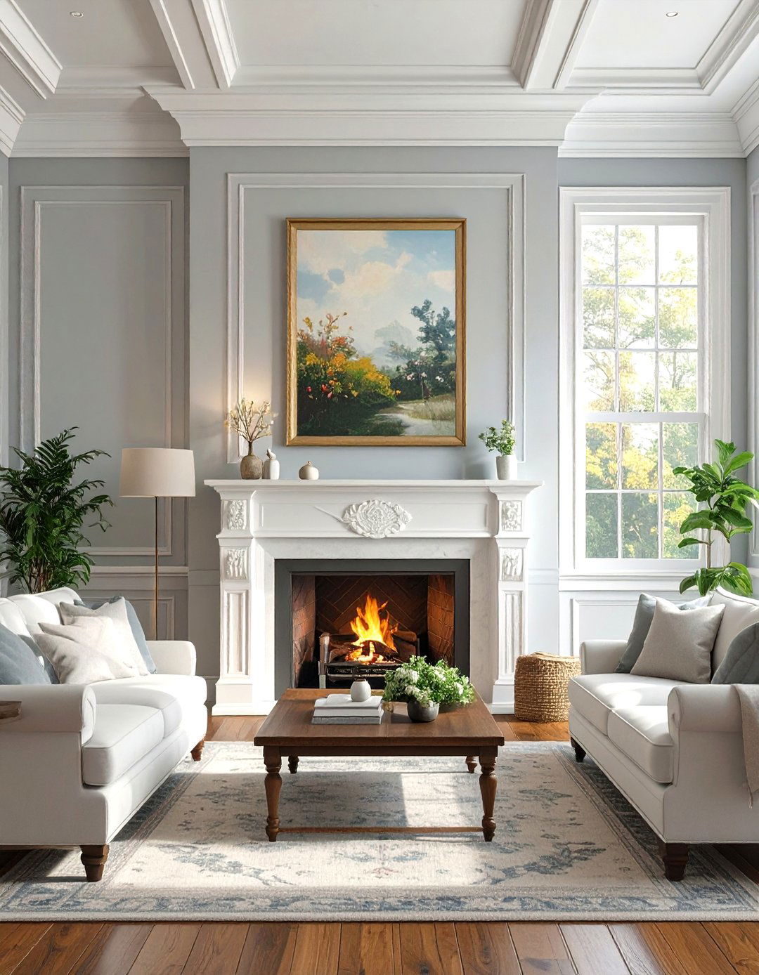 Highlighting Architectural Details - 30 transitional interior design style ideas
