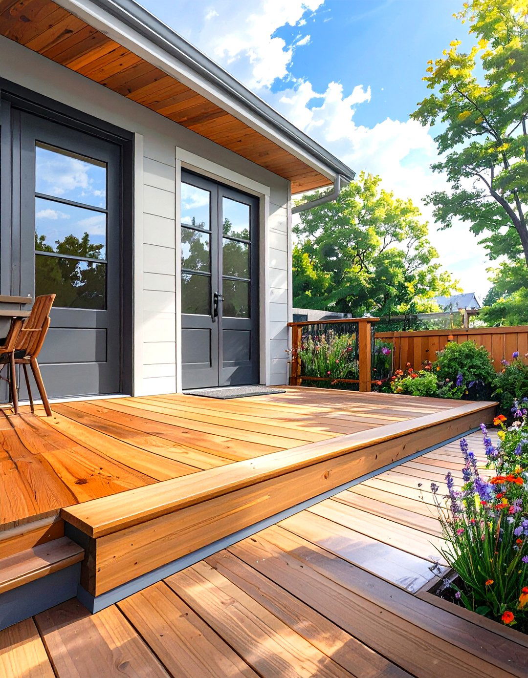 Hinged Skirting Access Door - 30 under deck storage ideas