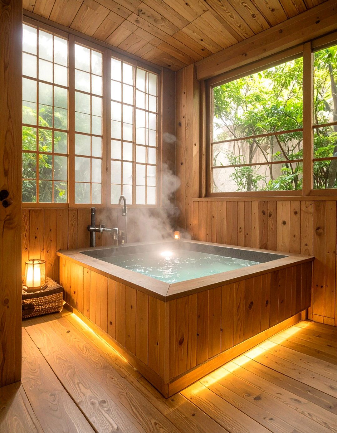 30 Soothing Japanese Bathroom Design Ideas for a Spa - We Love Home Blog