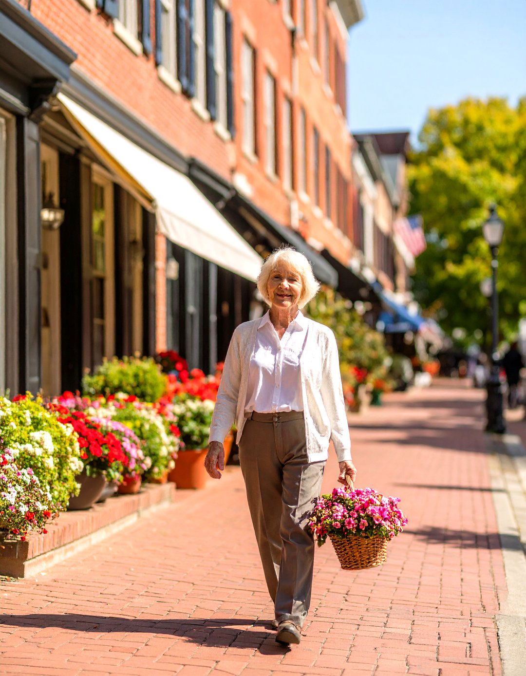 Historic Main Street Charm - 30 girl outdoor senior picture ideas