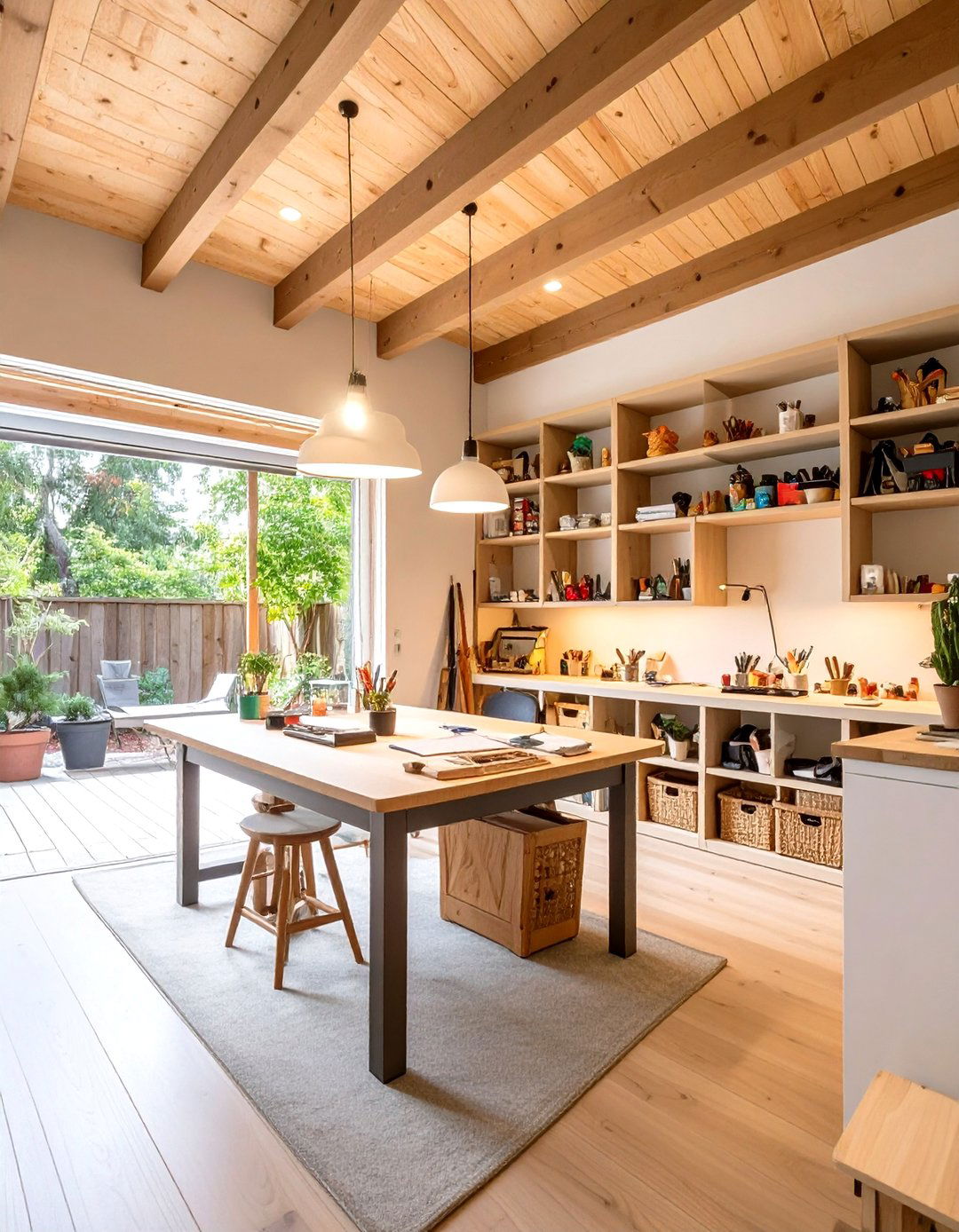 Hobby and Craft Room Retreat - 30 enclosing under a deck ideas