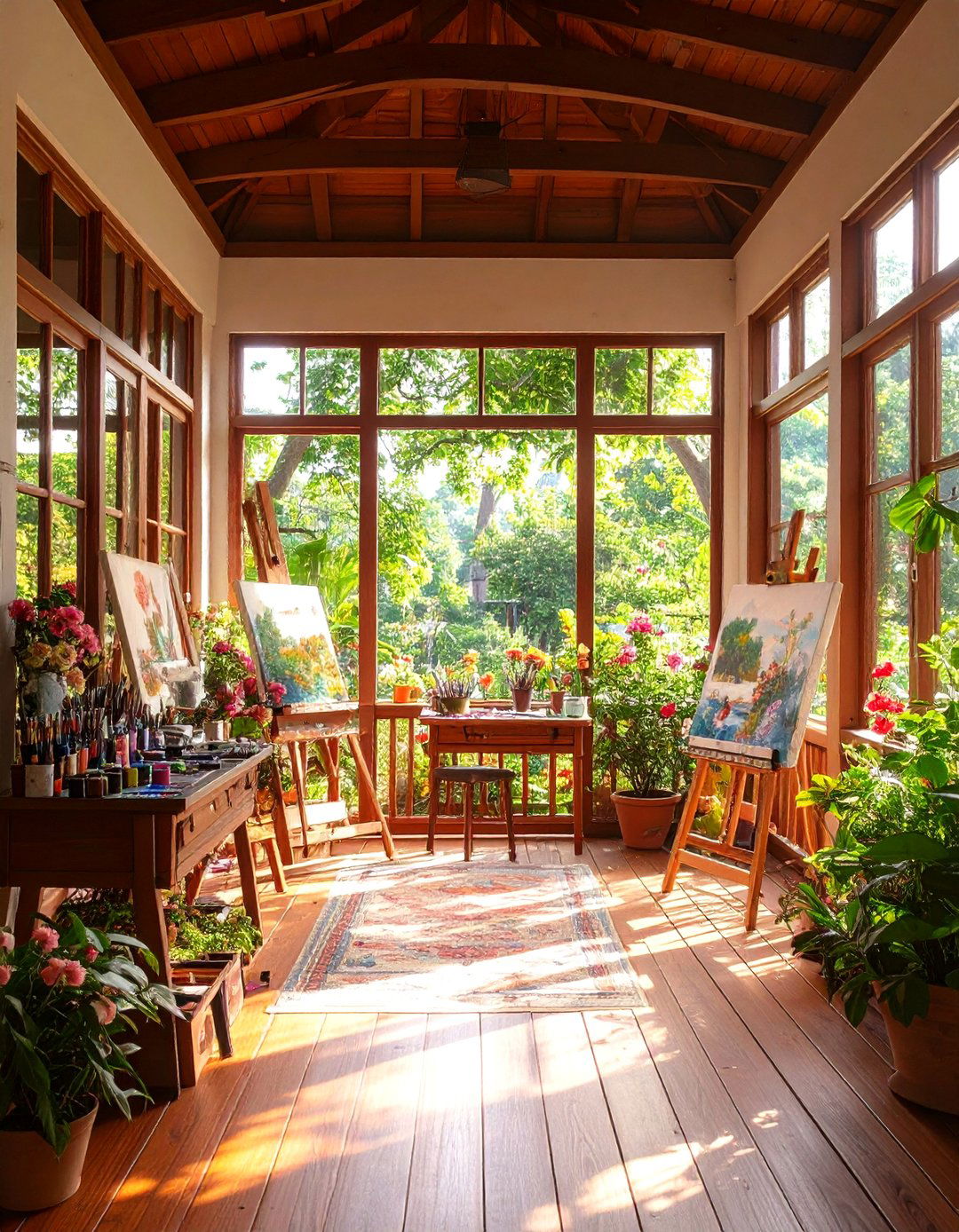 Hobbyists Haven Porch - 30 3 season porch ideas