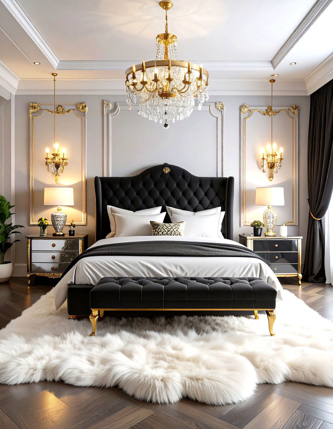 Hollywood Glam Interior Design - 30 interior design style ideas