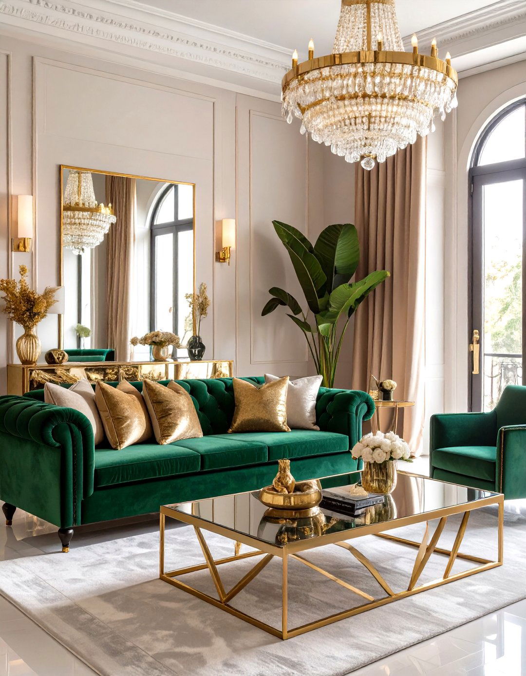 Hollywood Glam Interior Design - 30 interior design themes ideas