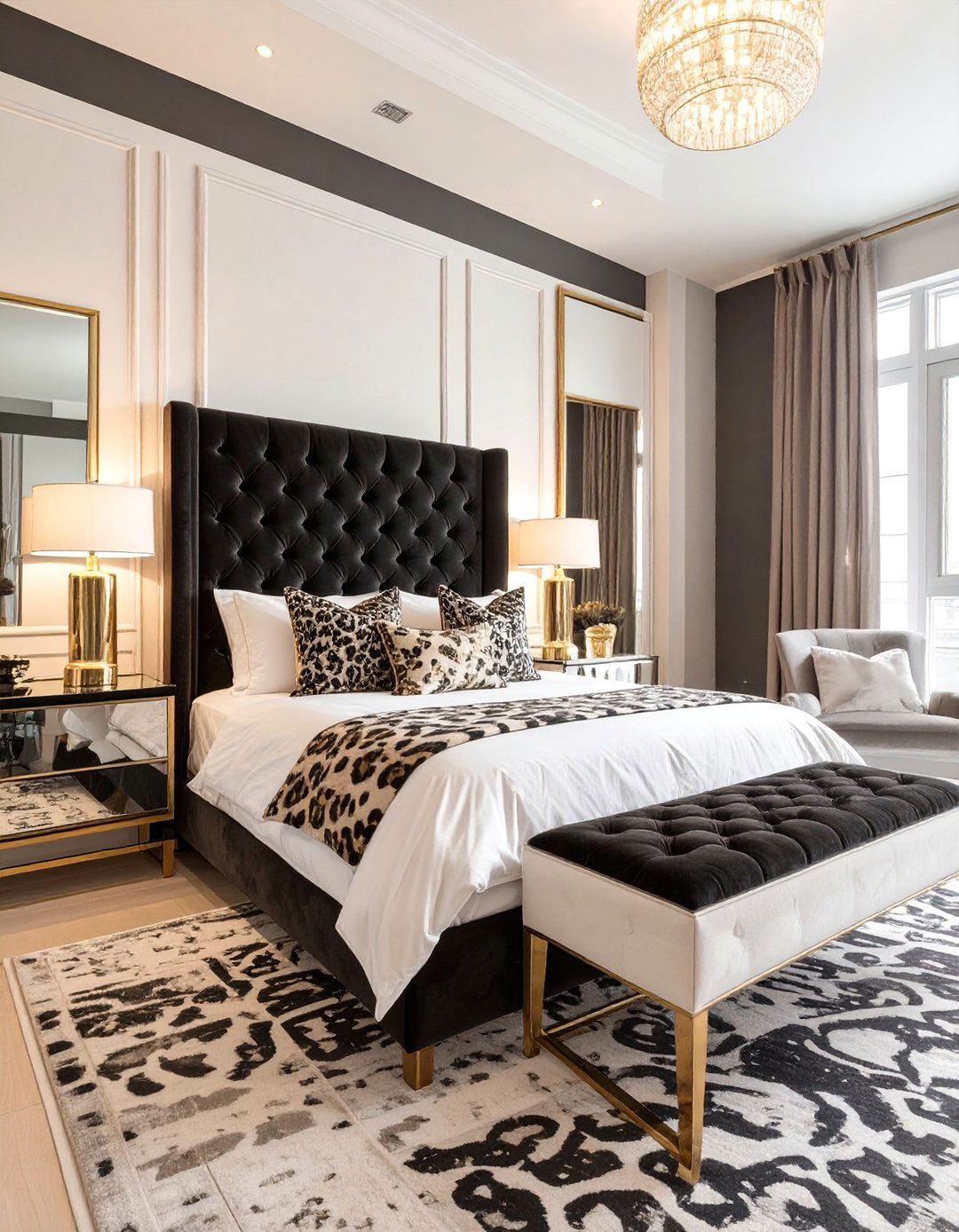 Hollywood Regency Dorm Room - 30 college dorm room ideas