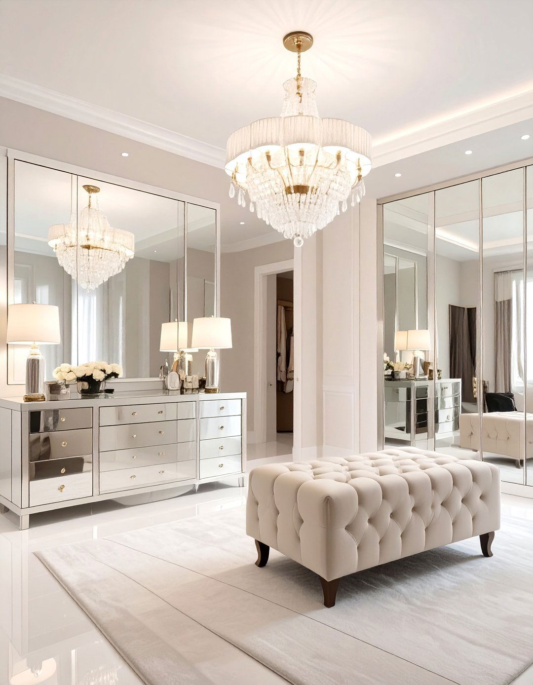 Hollywood Regency Dressing Room - 30 nu look home design ideas