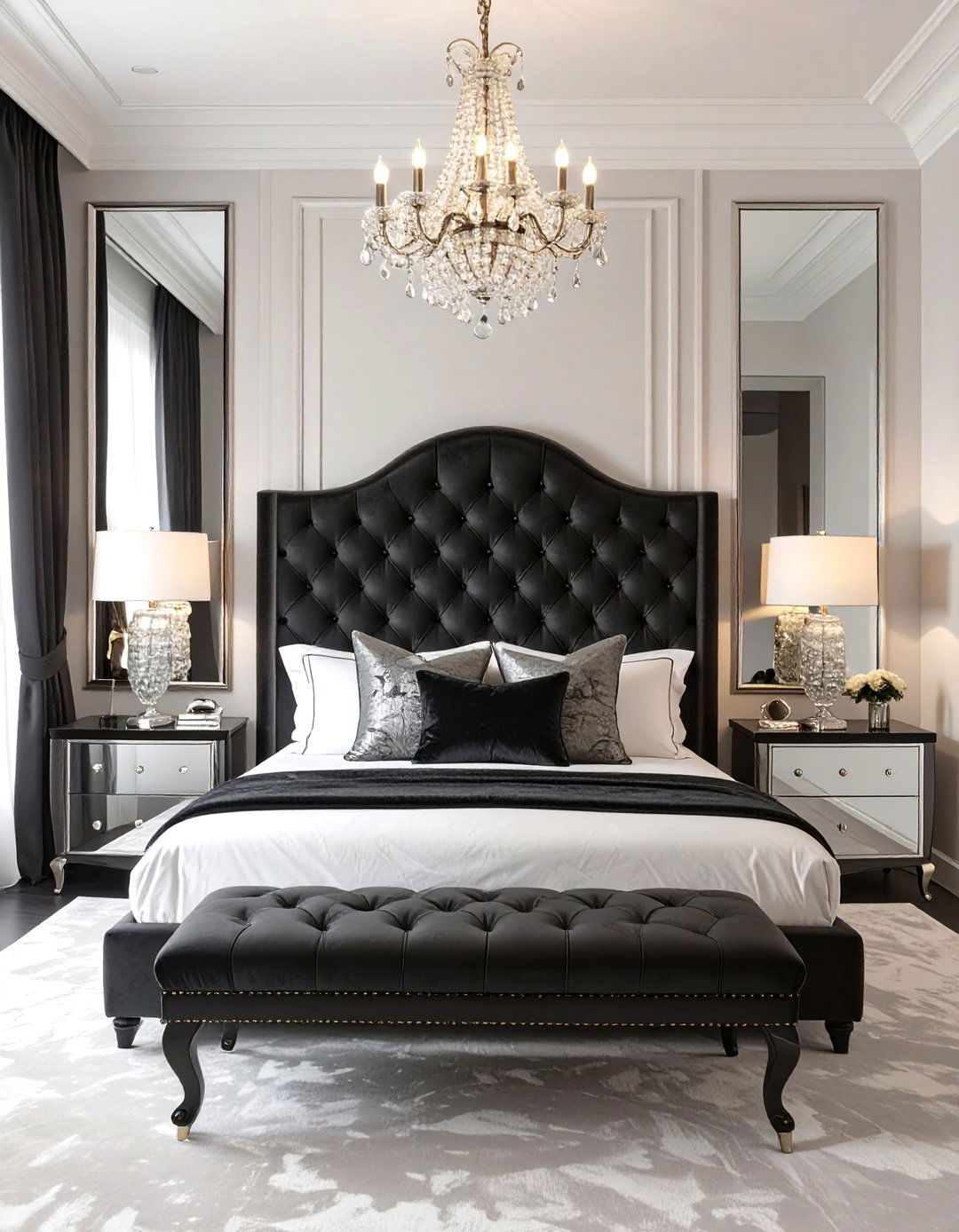 Hollywood Regency Glamour Bedroom - 30 interior design help ideas