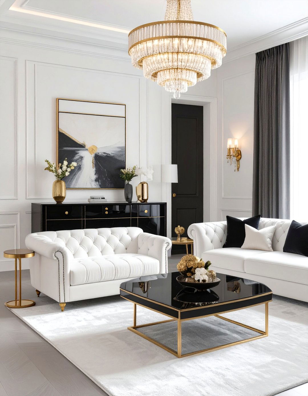 Hollywood Regency Living Area - 30 best free home design software ideas