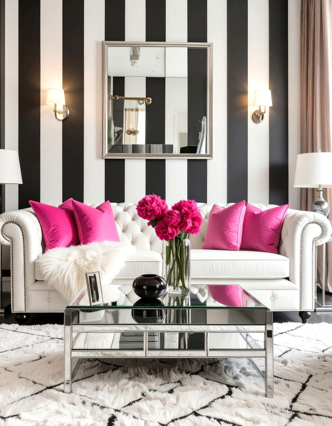 Hollywood Regency Living Room - 30 modern luxury modern living room design ideas