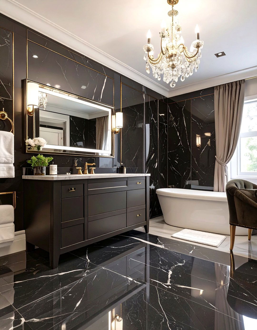 30 Luxurious Marble Bathroom Ideas for a Spa Feel - We Love Home Blog