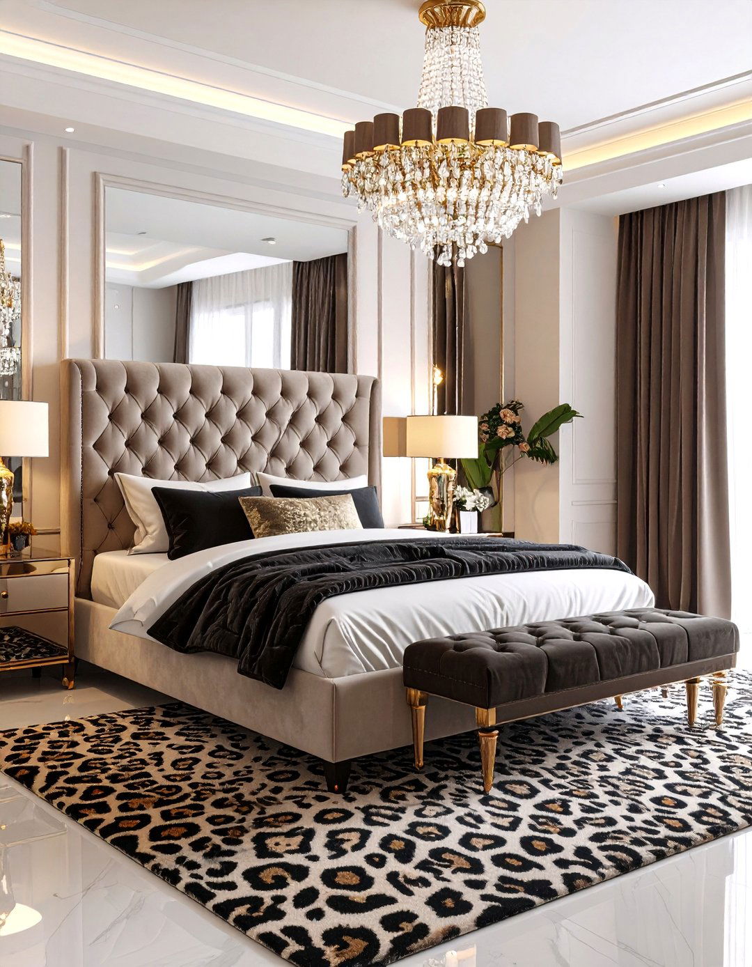 Hollywood Regency Room - 30 aesthetic room decor ideas