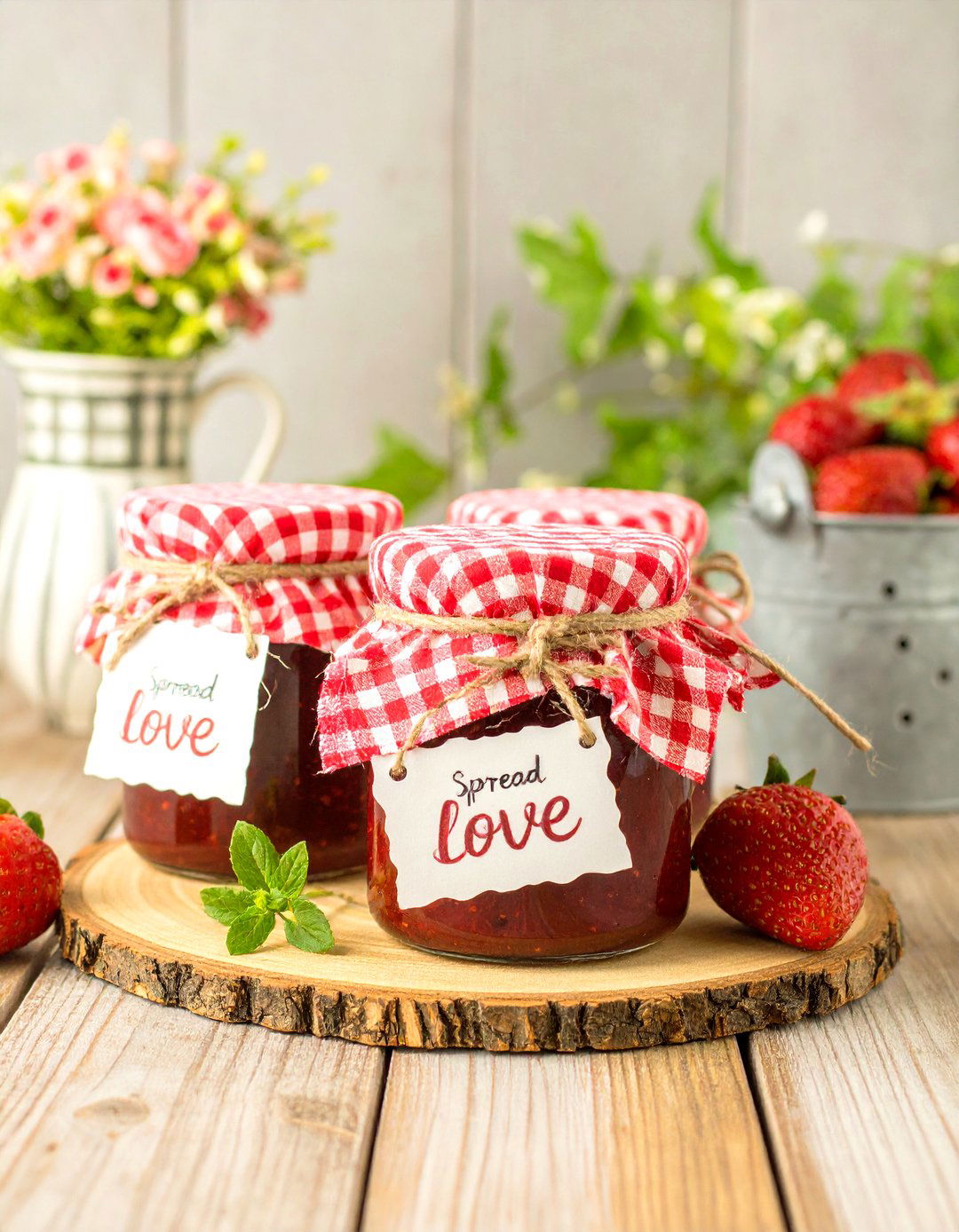 Homemade Jam Jar Favors - 30 baby shower favor ideas