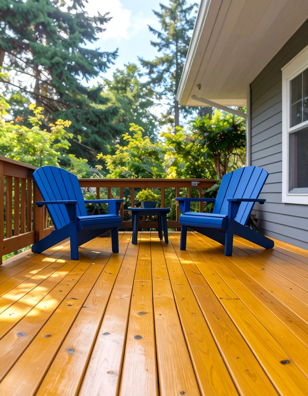 Honey Gold Deck Stain - 30 deck paint ideas