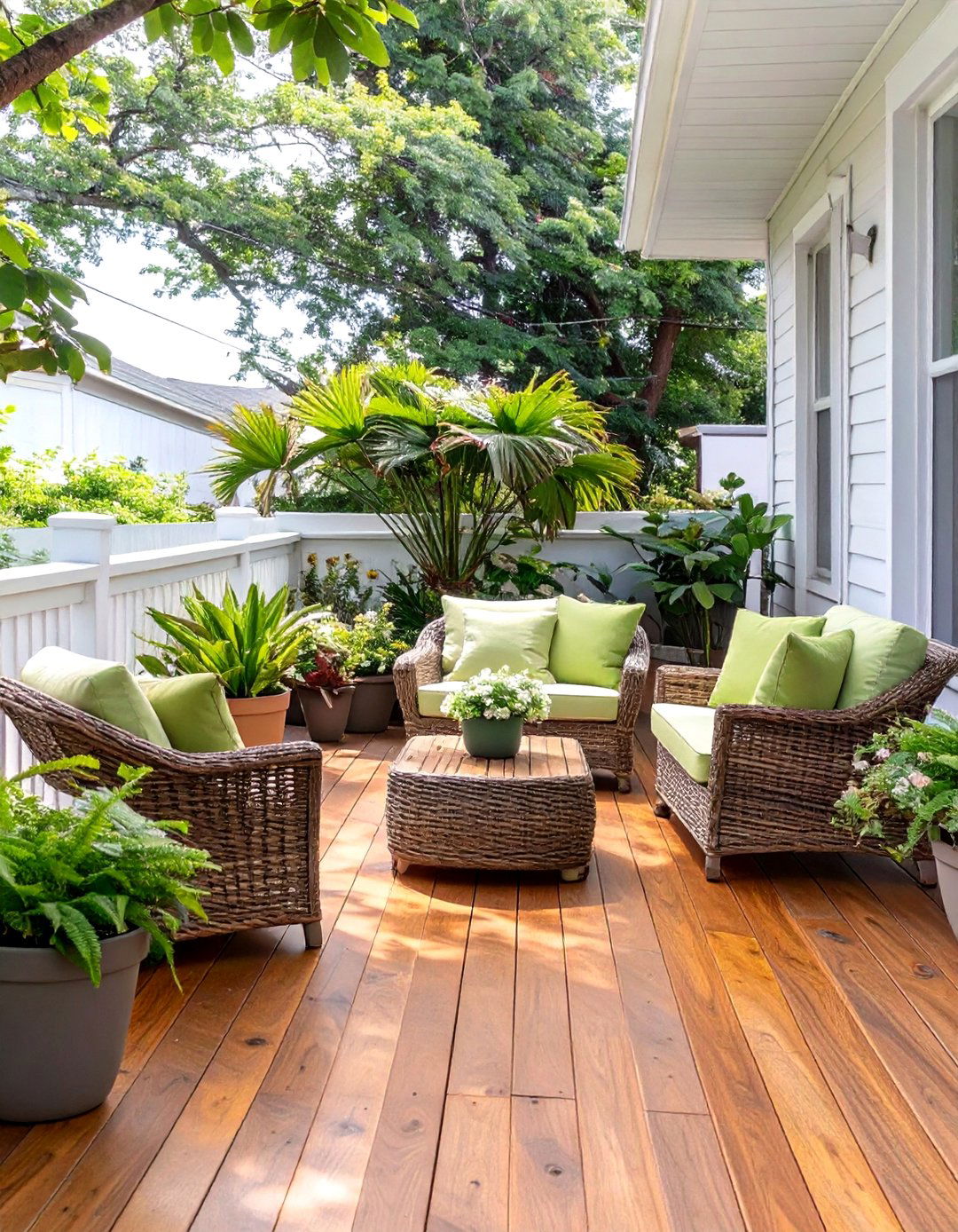 Honey Oak Stain - 30 deck painting ideas