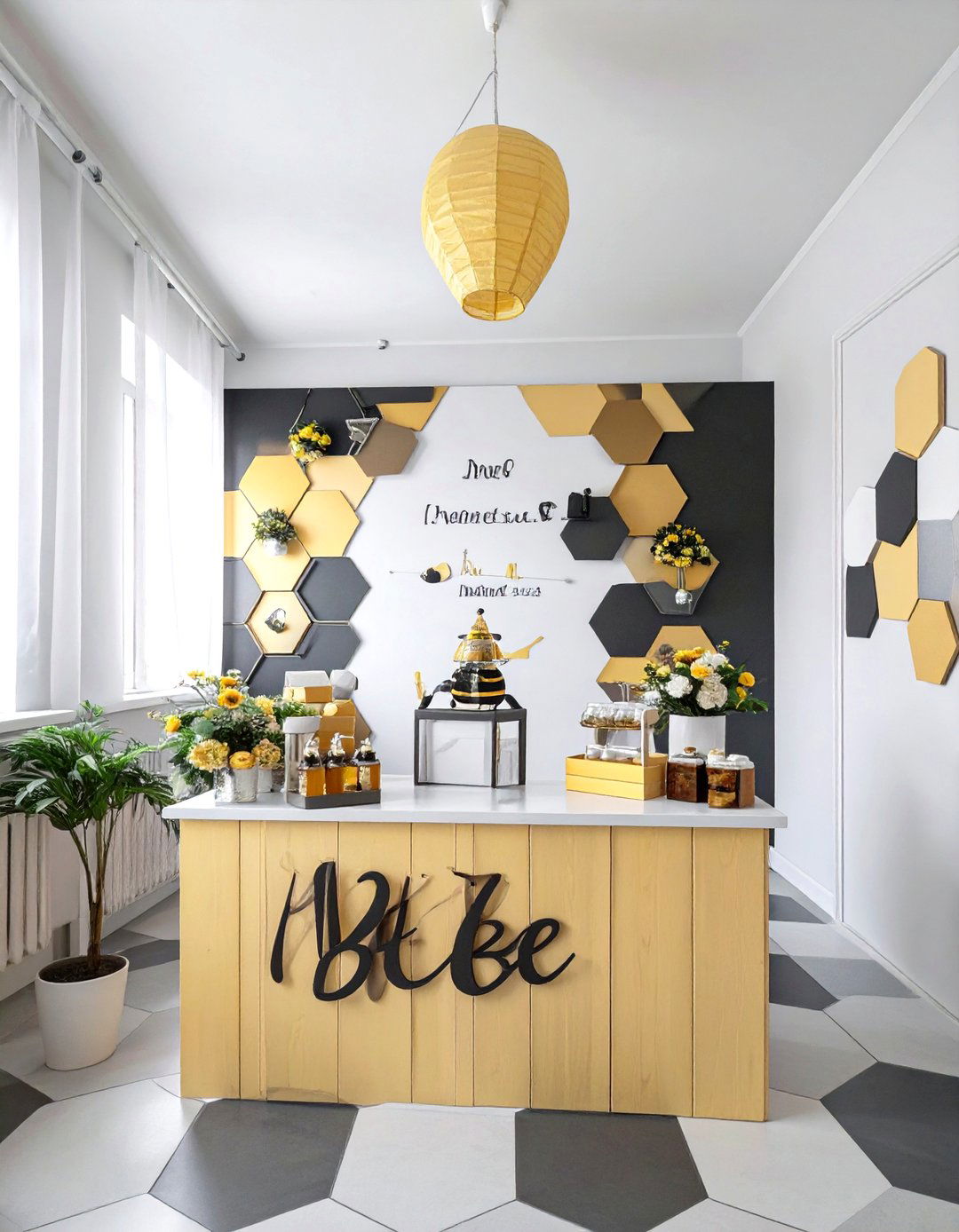 Honeybee Meant to Bee Shower - 30 couples shower ideas