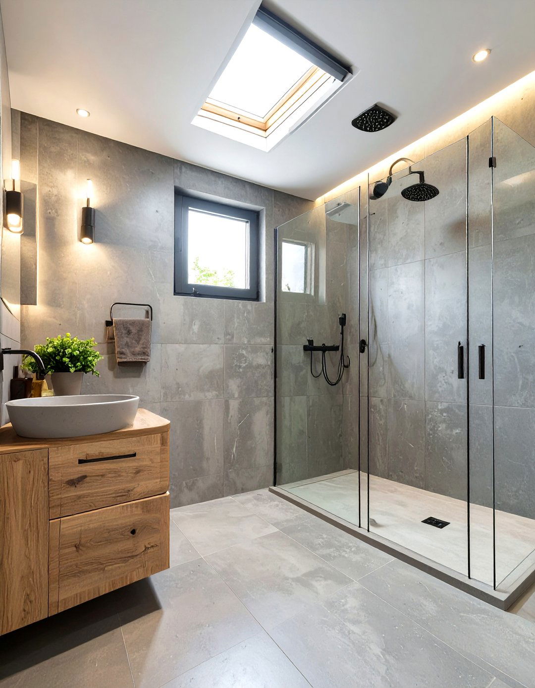 Hopper Window in Shower - 30 window in shower ideas