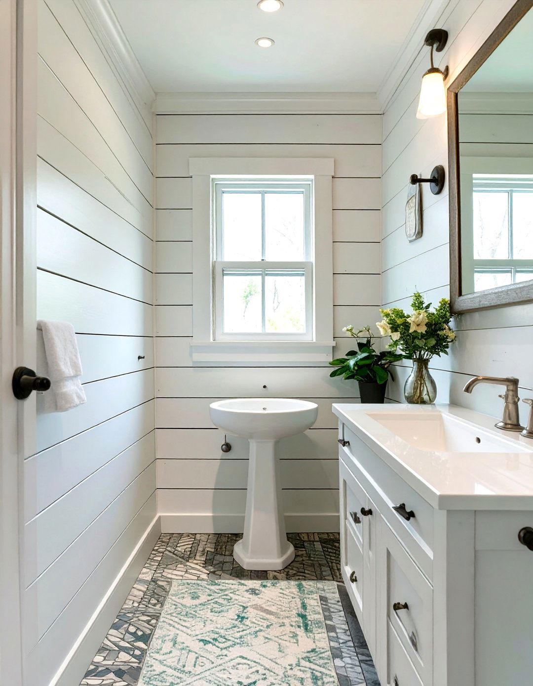 30 Rustic Shiplap Bathroom Ideas for a Cozy Vibe - We Love Home Blog
