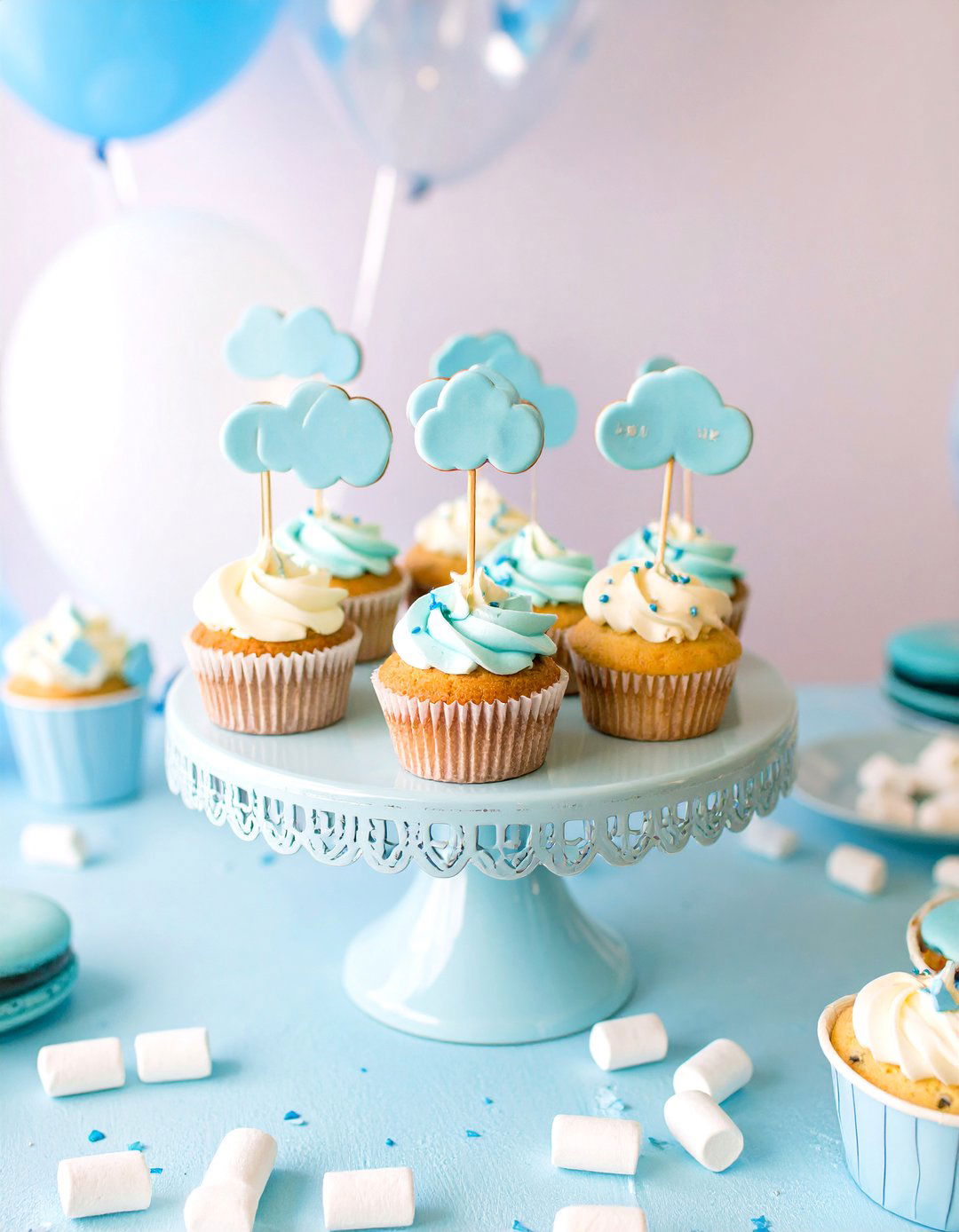Hot Air Balloon Adventure Bites - 30 baby shower food ideas boy