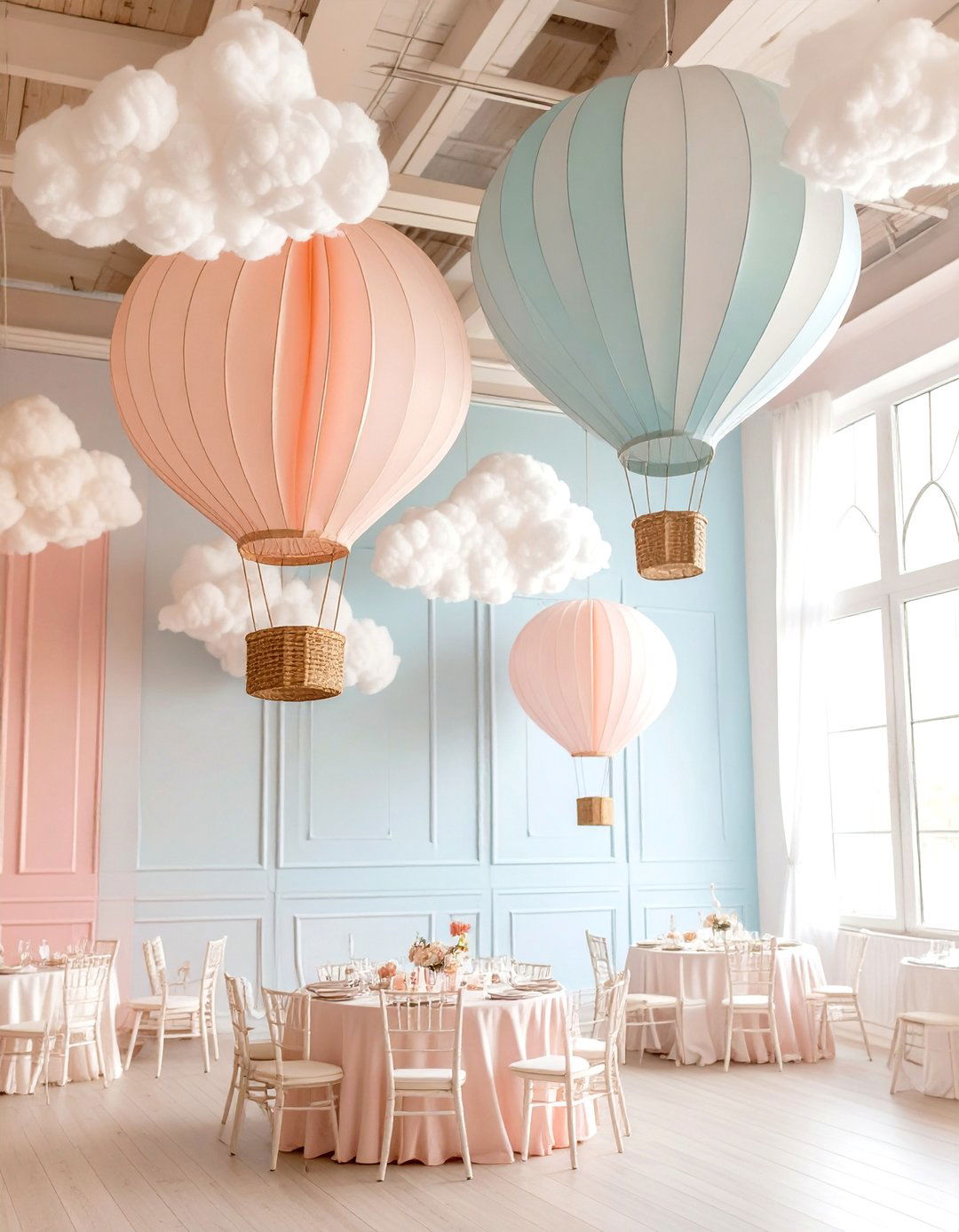 Hot Air Balloon Adventure Party - 30 cute baby shower ideas