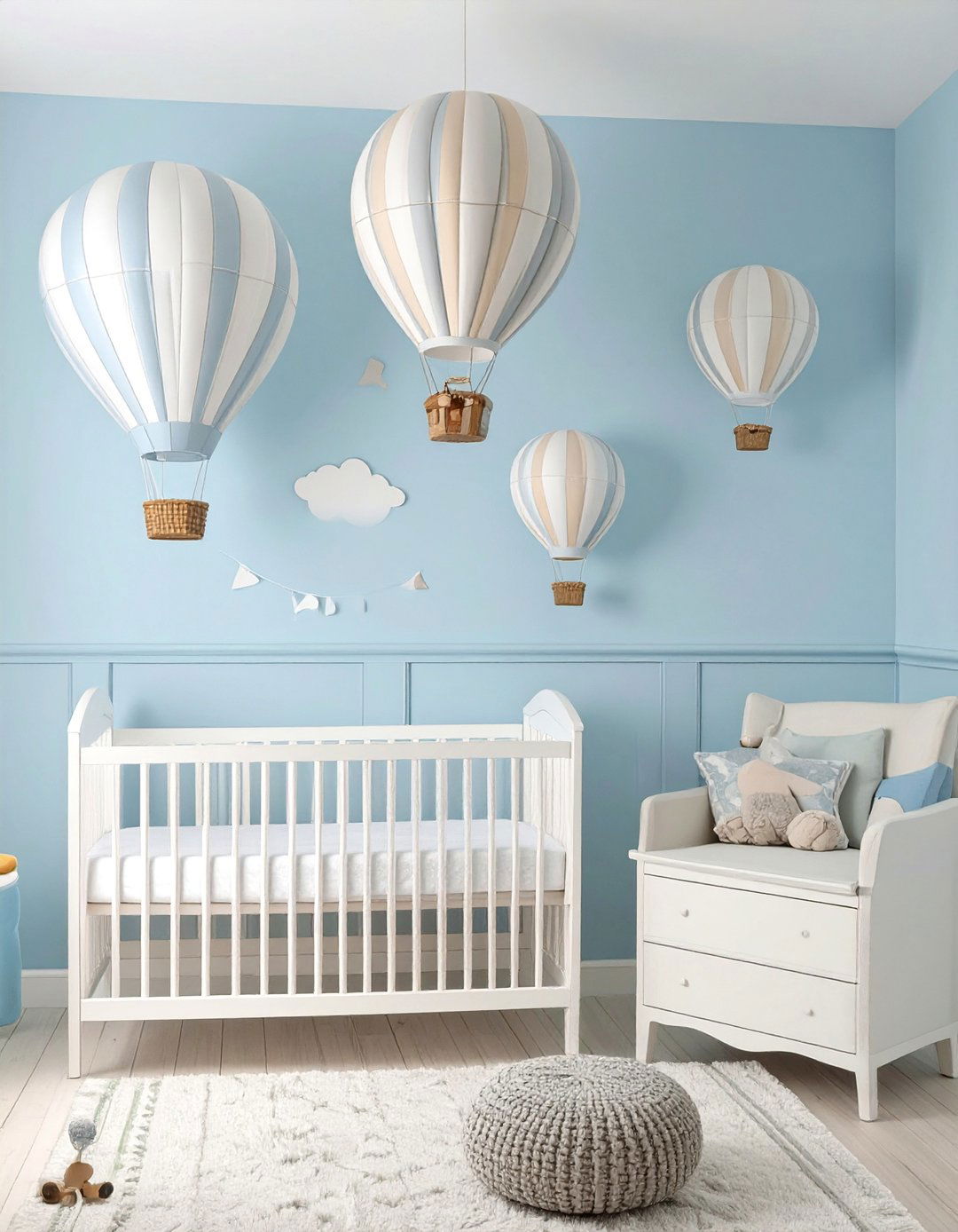 Hot Air Balloon Baby Room - 30 baby room decor ideas