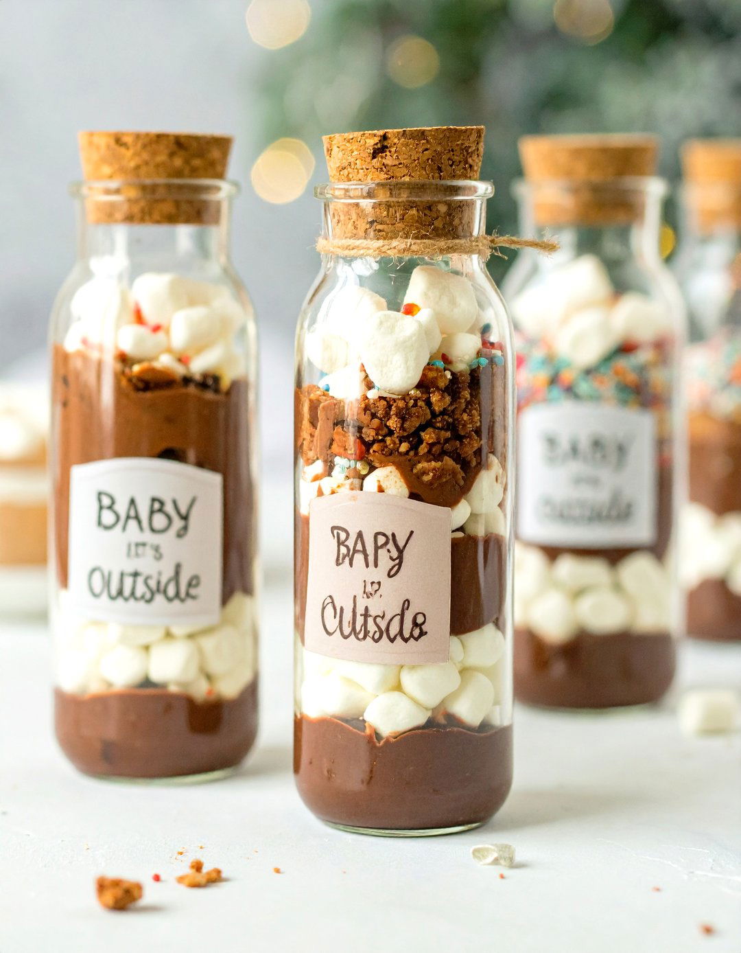 Hot Chocolate Mix Favors - 30 baby shower favor ideas