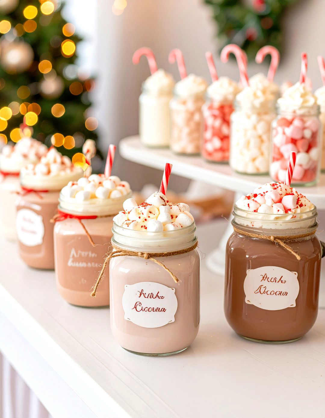 Hot Cocoa Bar Baby Shower - 30 winter baby shower ideas