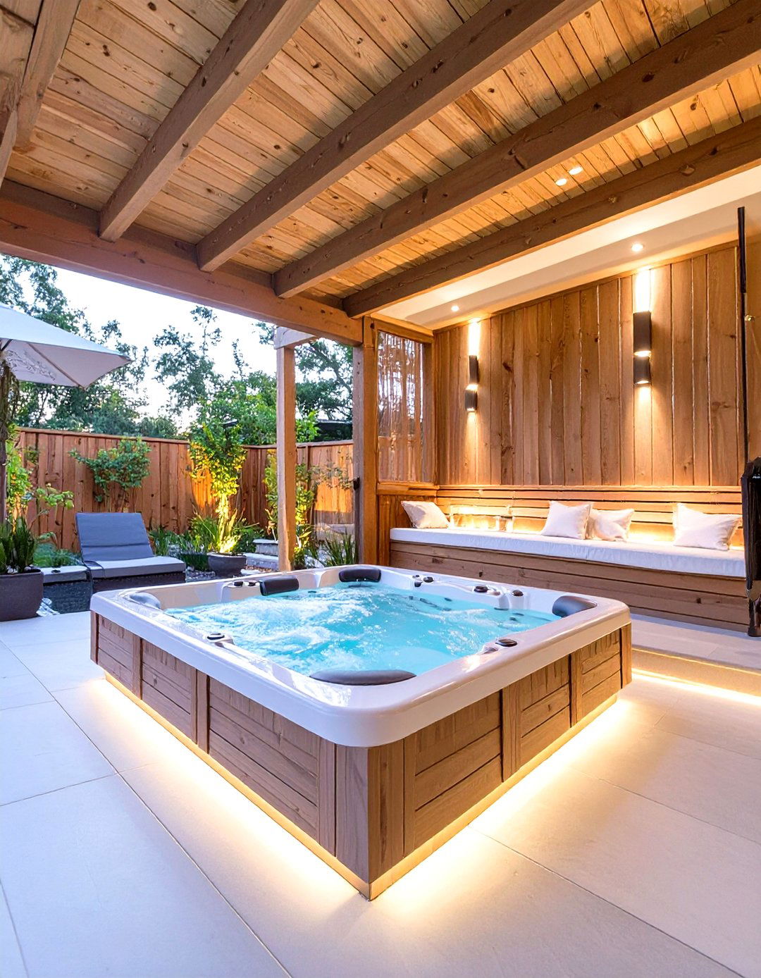 Hot Tub and Spa Enclosure - 30 enclosing under a deck ideas