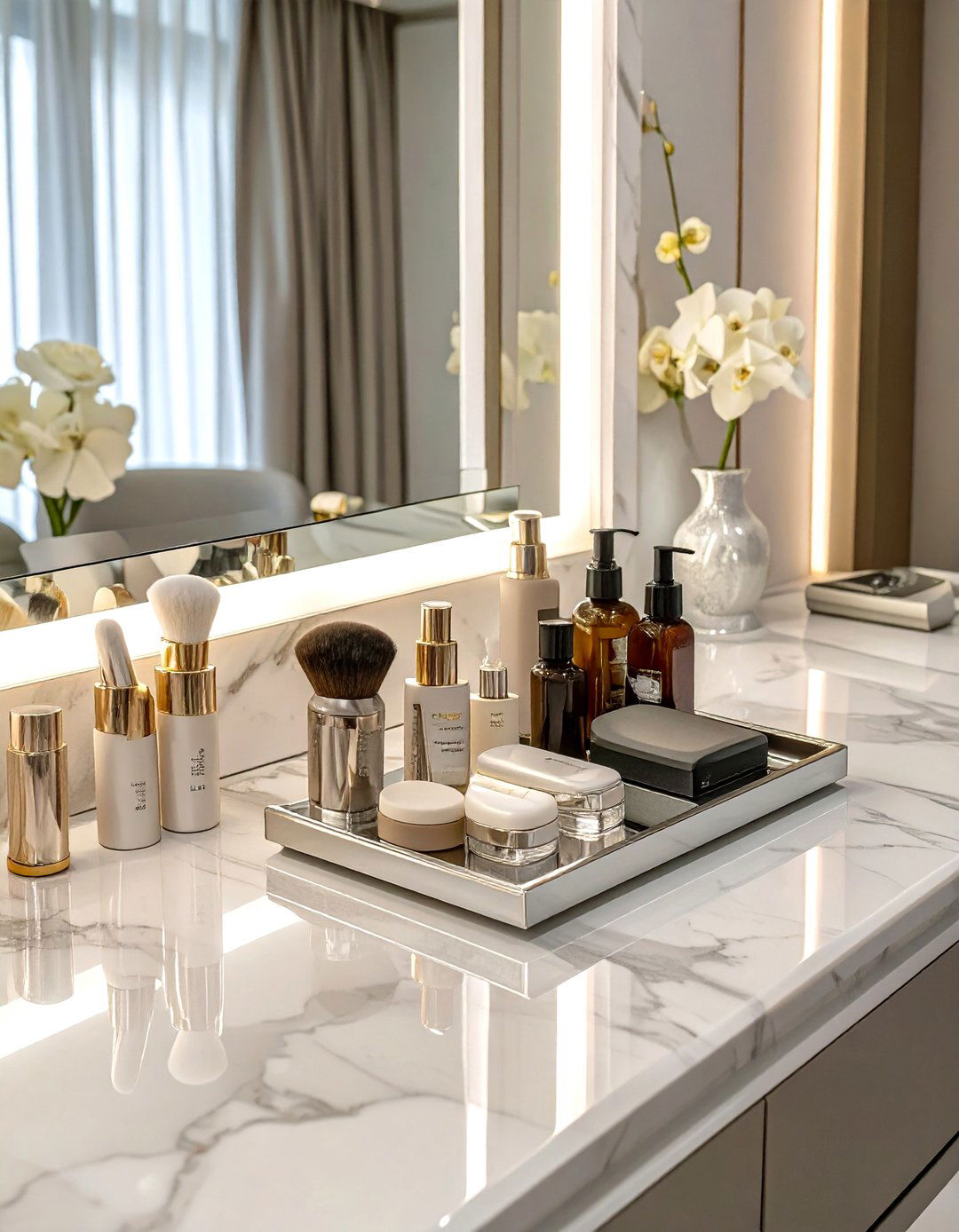 Hotel Luxury Makeup Vanity - 30 makeup vanity ideas
