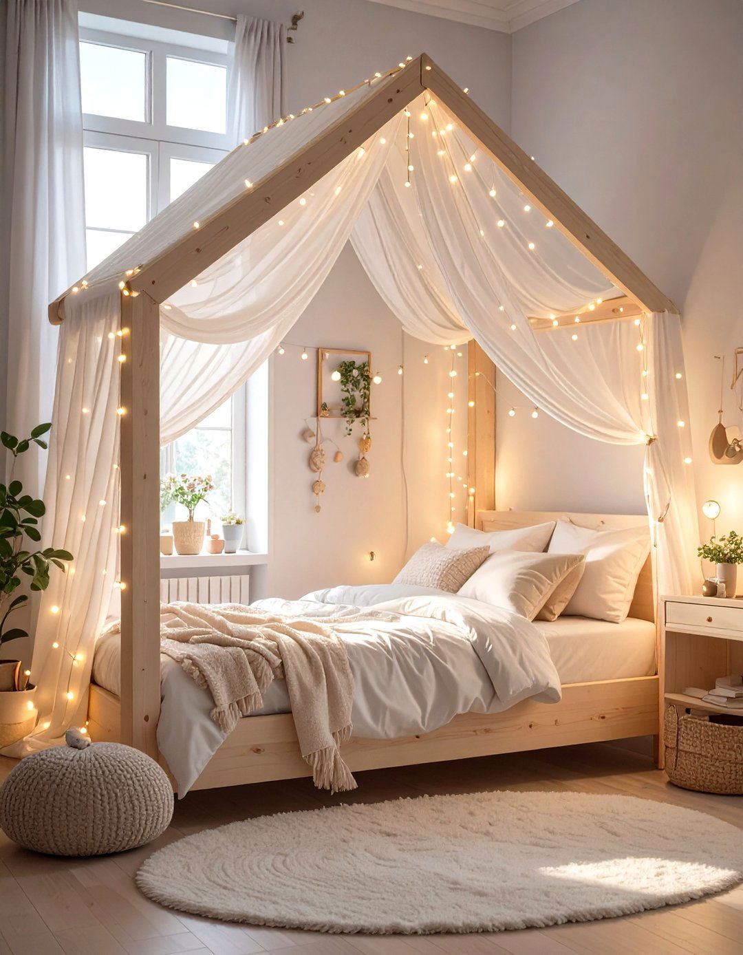 House Frame Bed for a Whimsical Touch - 30 toddler bedroom ideas