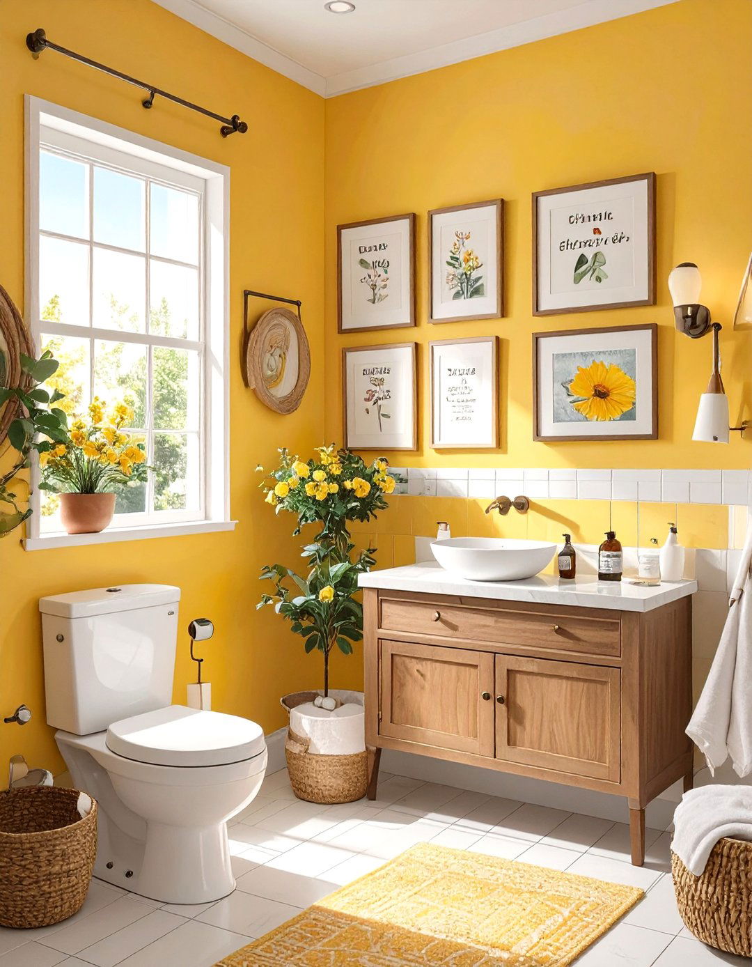 Humorous or Quirky Quote Prints - 30 bathroom wall art ideas