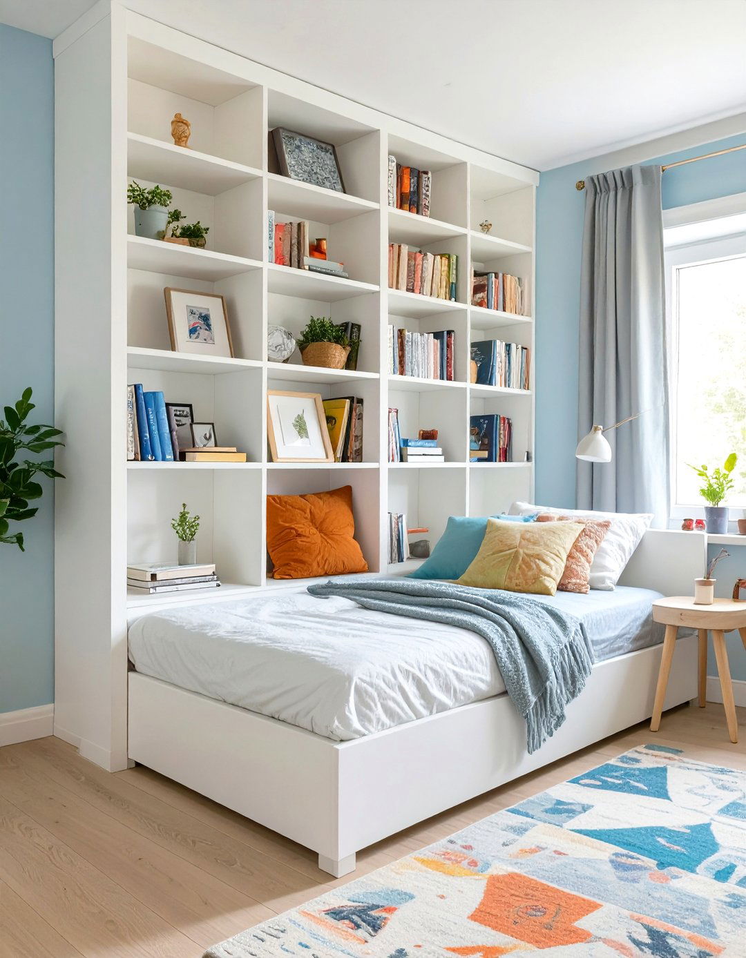 IKEA BILLY Bookcase with Height Extension Units - 30 small bedroom storage ideas ikea
