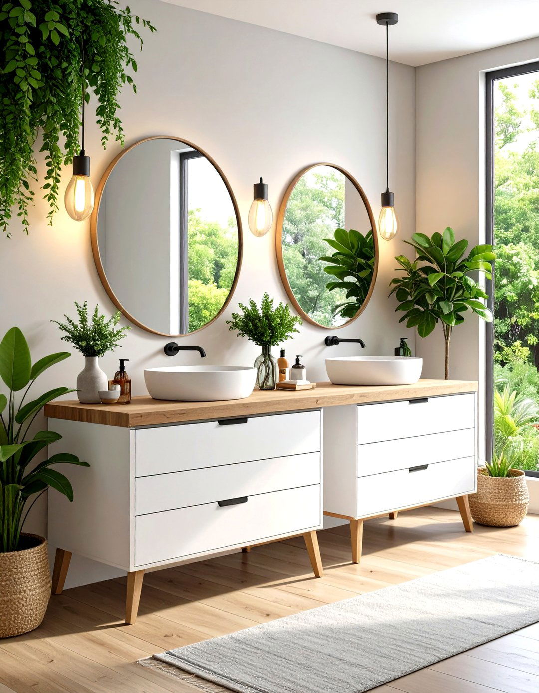 IKEA Hack Vanity Creation - 30 diy vanity ideas
