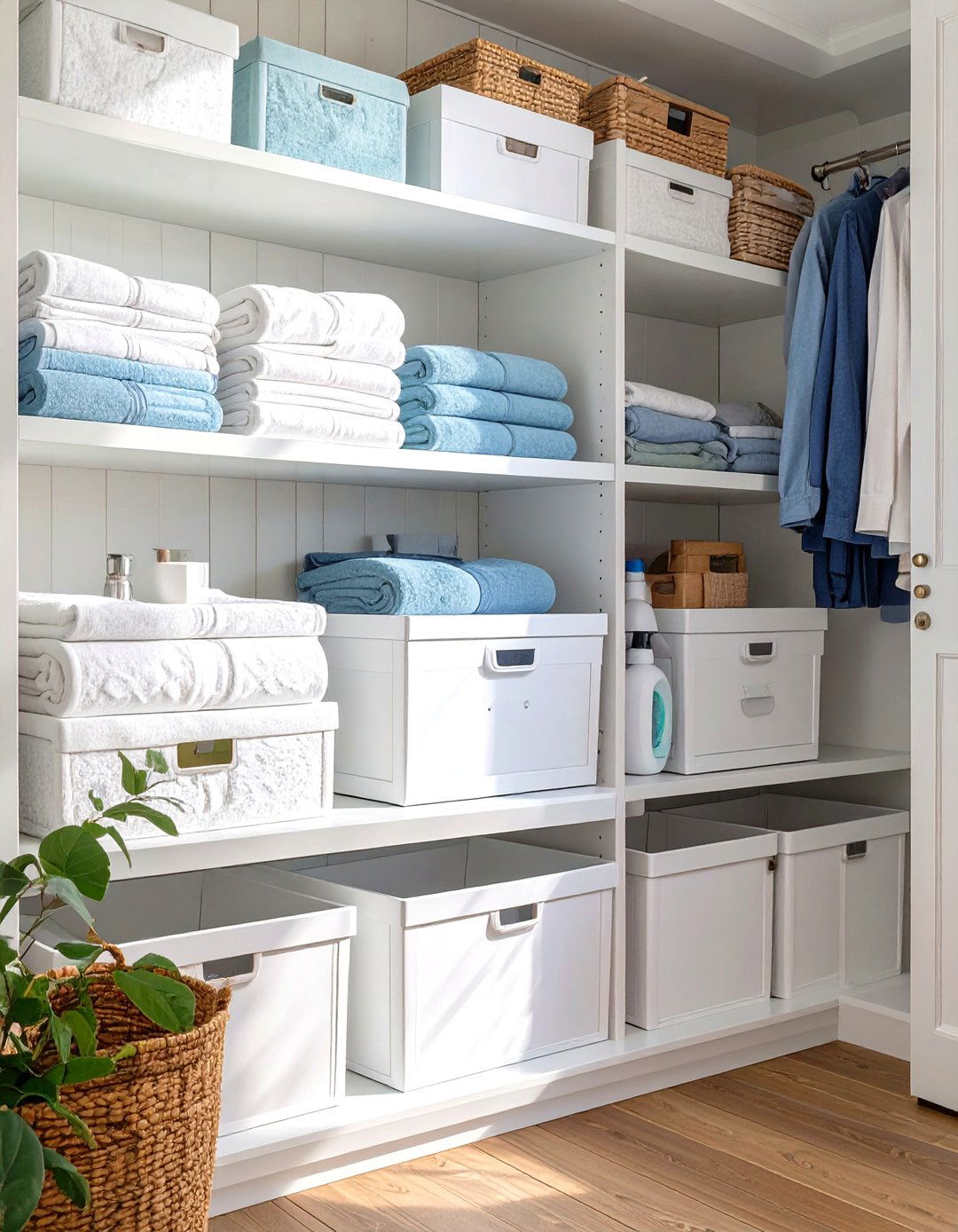 IKEA SKUBB Boxes for Drawer and Shelf Organization - 30 small laundry room ideas ikea