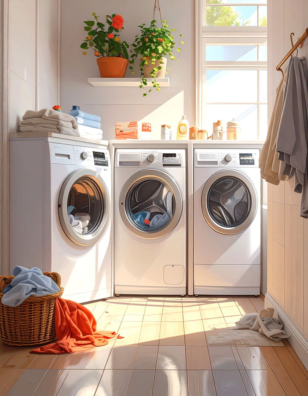 IKEA TRONES Shoe Cabinets for Slim Storage - 30 small laundry room ideas ikea