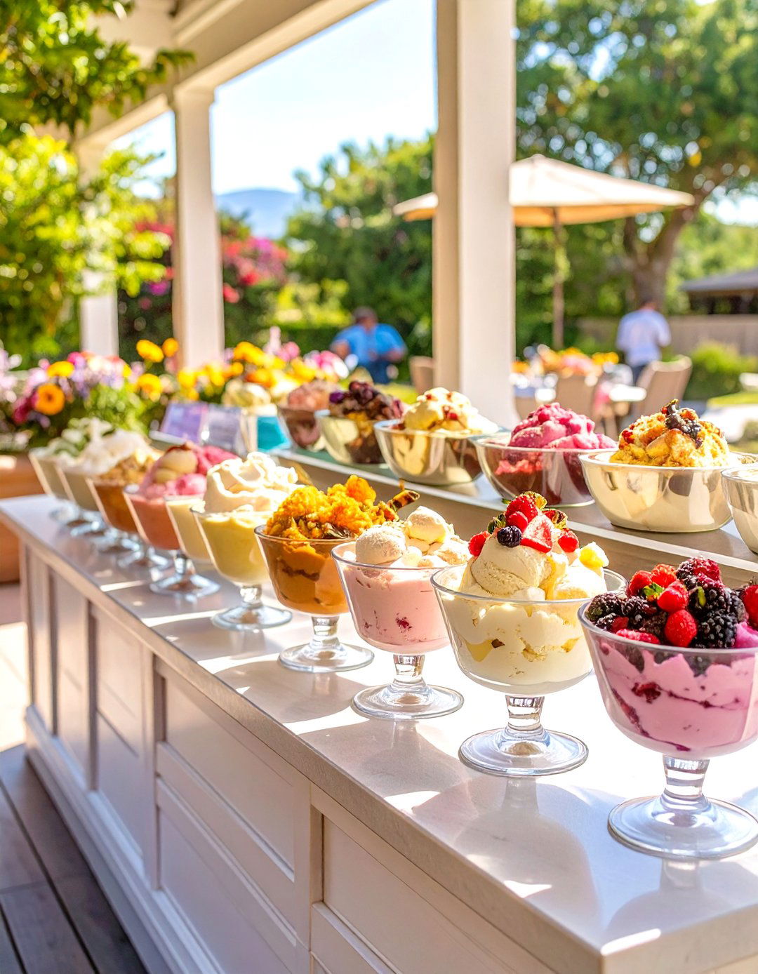 Ice Cream Social Gathering - 30 outdoor party ideas