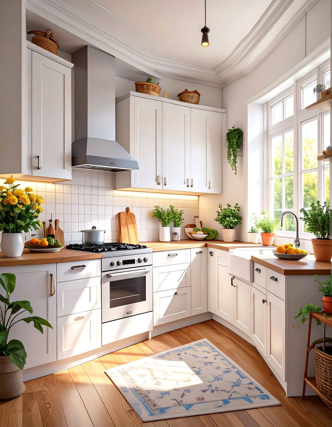 Ikea KNOXHULT Wall Cabinets for a Seamless Look - 30 small ikea kitchen ideas