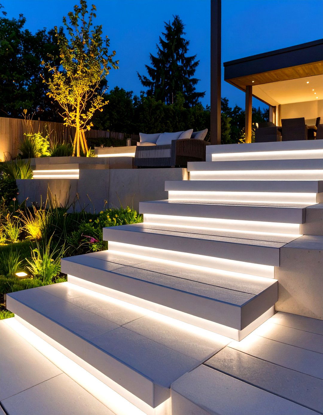 Outside Step Risers 30 Practical Outdoor Deck Steps Ideas for Safe Access - We Love Home Blog