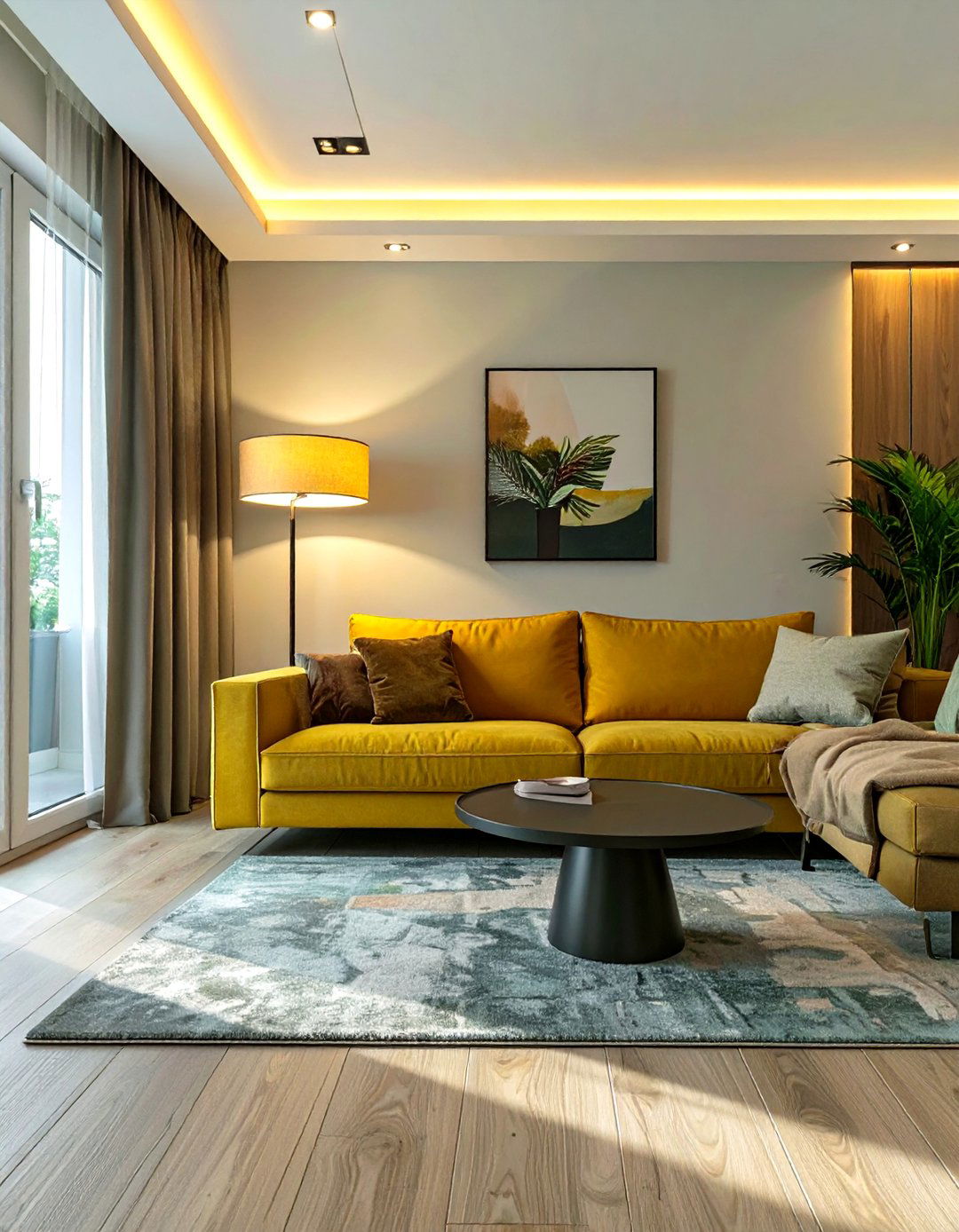 Implement Layered Lighting Solutions - 30 very small living room ideas